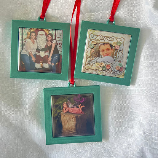 Square Magnet + Ornament Frame Combo Pack (50mmx50mm)