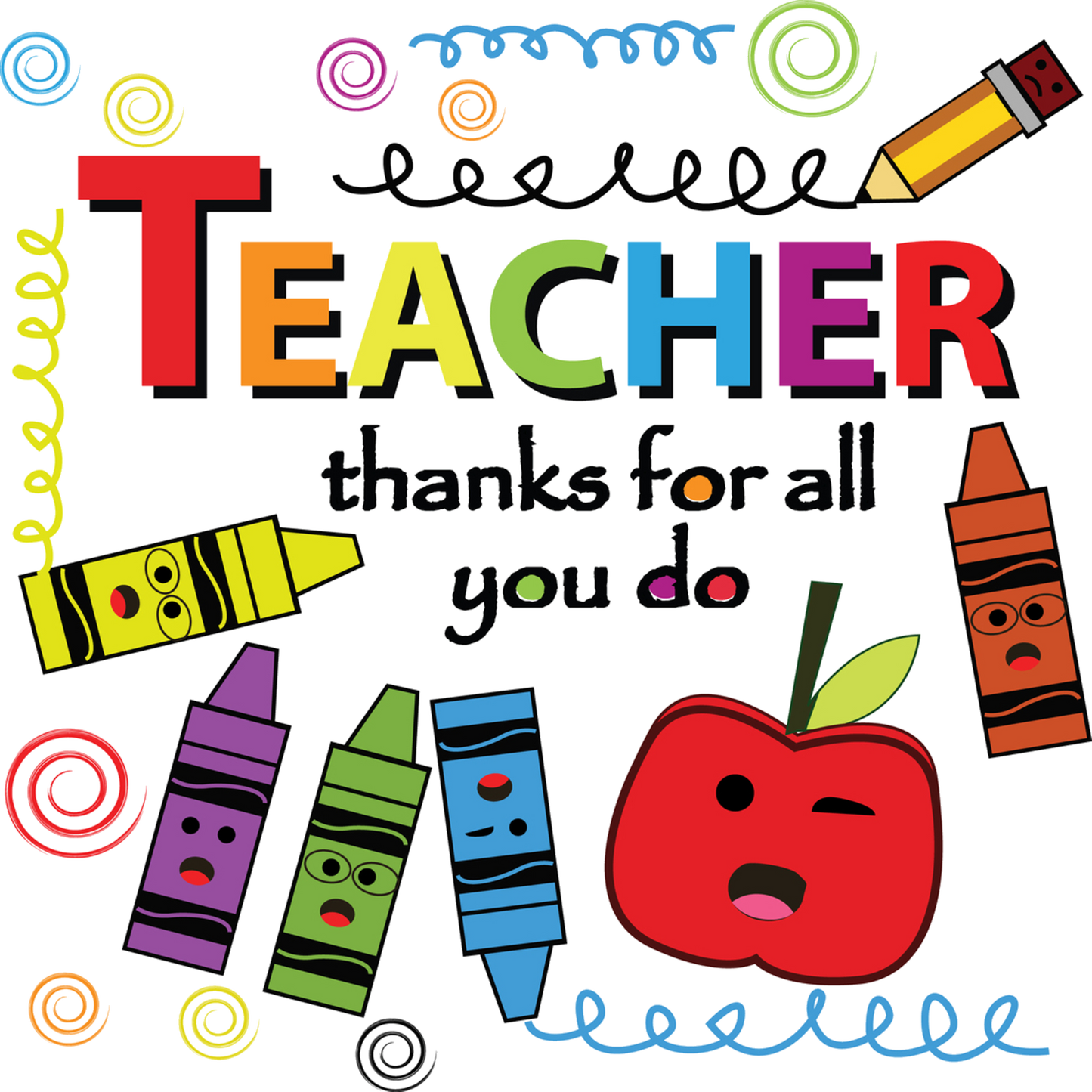 Teacher Appreciation Magnet Pack (2"x2")