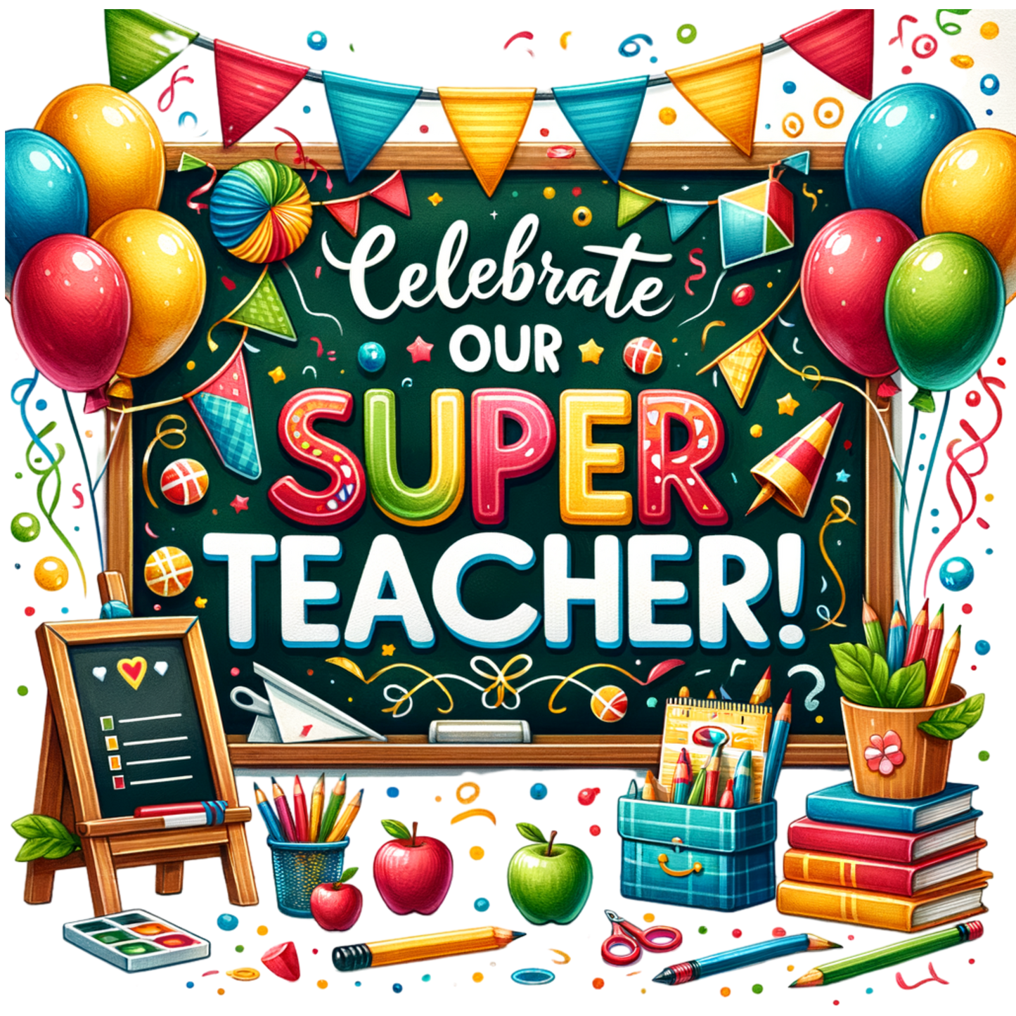 Teacher Appreciation Magnet Pack (2"x2")