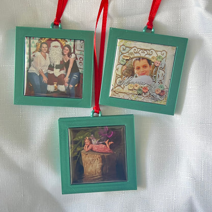 Square Magnet + Ornament Frame Combo Pack (50mmx50mm)