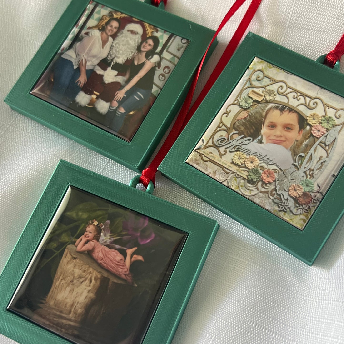 Square Magnet + Ornament Frame Combo Pack (50mmx50mm)