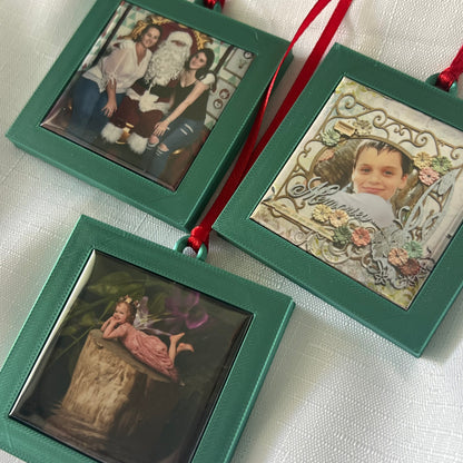 Square Magnet + Ornament Frame Combo Pack (50mmx50mm)