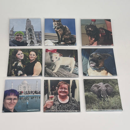 Custom 2x2" Photo Magnets