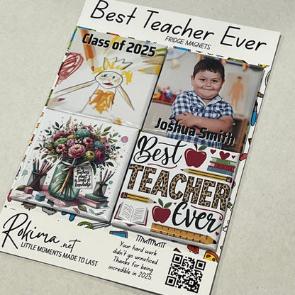 Teacher Appreciation Magnet Pack (2"x2")