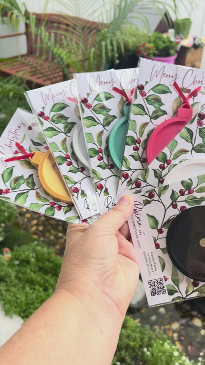 Round Magnet Ornament Frame (58mm)